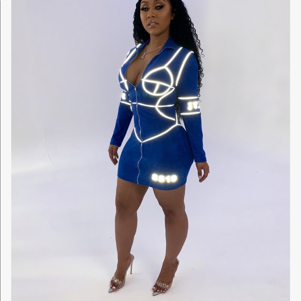 Shane Justin Sky Walker Dress